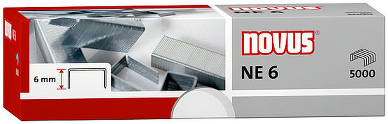 Zszywki NE6 5000szt. Novus